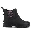 Bota Infantil Feminina Grendene Kids Barbie Preto e Rosa