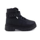 Bota Infantil Feminina Klin Cano Curto Rock Kids Preta 15410 Bota Infantil Feminina Klin Cano Curto Rock Kids Preta 15410