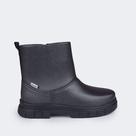 Bota Infantil Feminina Lucky Cano Curto Cintilante Preta
