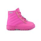 Bota Infantil Feminina Molekinha Rosa Neon - 2126 Bota Infantil Feminina Molekinha Rosa Neon - 2126