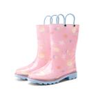 Bota Infantil Impermeável DREAM PAIRS Tamanho 13 Rosa Bota Infantil Impermeável DREAM PAIRS Tamanho 13 Rosa