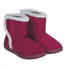 Bota Infantil / Juvenil Bordo Pantufa 29/30 Botinha Peluciada - Stuf