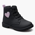 Bota Infantil Klin Rock 175 Preto/Lavanda