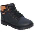 Bota Infantil Klin Rock Kids Menino - Preto e Marrom Bota Infantil Klin Rock Kids Menino - Preto e Marrom