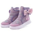Bota Infantil Menina Cano Alto Feminina Rosa/Brilho Mz Shoes Bota Infantil Menina Cano Alto Feminina Rosa/Brilho Mz Shoes