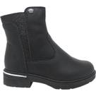 Bota Infantil Menina Casual Dia a Dia Passeio Escola Cano Baixo com Zíper Conforto Pink Cats V5021