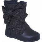 Bota Infantil Menina Com Brilho e Laço