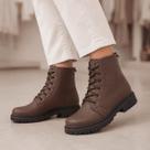 Bota Infantil Menina Coturno Cano Curto Tratorado Klicpé Bota Infantil Menina Coturno Cano Curto Tratorado Klicpé