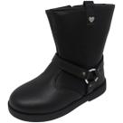 Bota Infantil Menina Enfeite Charmoso Metalizado Molekinha