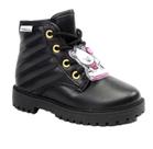 Bota Infantil Menina Molekinha Urso Preto 01 2126522