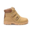 Bota Infantil Menino Pequito Cano Alto Fecho Duplo Calce Fácil Confortável Antiderrapante Tratorada Casual Escolar Versátil Bota Infantil Menino Pequito Cano Alto Fecho Duplo Calce Fácil Confortável Antiderrapante Tratorada Casual Escolar Versátil