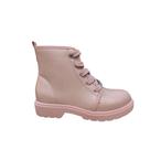 Bota Infantil Molekinha 2164.134 Coturno Menina Cano Curto S Desenho do tecido:RosaTamanho:28Gênero:Infantil