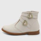 Bota Infantil Molekinha Cano Curto Zíper Menina 2181.108.27448 Cor:AvelaTamanho:33
