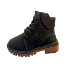Bota infantil napa floter preto