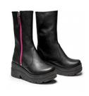 Bota Infantil Pink Cats Cano Médio Preto V2563