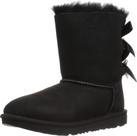 Bota Infantil UGG Bailey Bow II Preta - Tamanho 11 (Unissex)