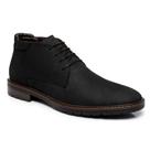 Bota Ingles Masculina Couro Nobuck Forro Espumado Conforto