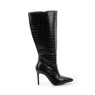 Bota Isis Croco Preto