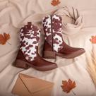 Bota kidy montaria marrom -