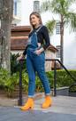 Bota Kimberly Tratorada Knit Gstore
