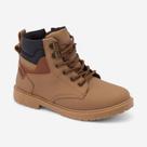 Bota Klin Coturno Masculino Infantil Marrom