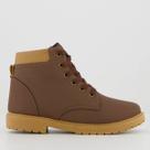 Bota Klin Rock Juvenil Marrom