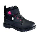 Bota Klin Rock Mini Infantil 175067 Preto/Pink