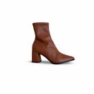 Bota Lara Rosa Laisa Salto Bloco Elegante Conforto Feminino - Bota Lara Rosa Laisa Salto Bloco Elegante Conforto Feminino -