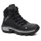 Bota Masculina Adventure CATPRO Couro Bovino Legitimo Biqueira Frontal Solado Tratorado Cano Medio Coturno Masculino Resistente Reforçado Confortavel