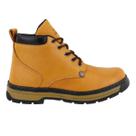 Bota Masculina Adventure Coturno 100% Couro Legitimo Blaqueada Solado antiderrapante Moderna Psylok
