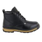 Bota Masculina Adventure Coturno 100% Couro Legitimo Blaqueada Solado antiderrapante Moderna Psylok
