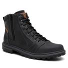 Bota Masculina Adventure Couro Legítimo com Solado Borracha Tamanho:38Cor:Preto