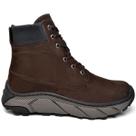 Bota Masculina Adventure Militar Robust Couro Legitimo Cafe