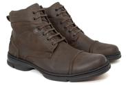 Bota Masculina Anatomic Gel 360 Couro Conforto