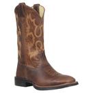 Bota Masculina Bico Quadrado Marrom Classic 39029