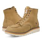 Bota masculina Carhartt de couro nobuck de coiote de 6 polegadas