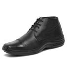 Bota Masculina Clássica em Couro Legítimo Confortável Leve
