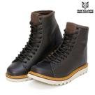 Bota Masculina Coturno Casual Cano Longo Couro Nobre
