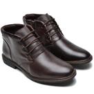 Bota Masculina Coturno Couro Cano Curto Cadarço Casual Bota Masculina Coturno Couro Cano Curto Cadarço Casual
