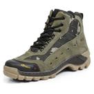 Bota Masculina Coturno Estampa Militar Exercito Em Couro Ajuste Cadarço Sola Tratorada Palmilha EVA Bota Masculina Coturno Estampa Militar Exercito Em Couro Ajuste Cadarço Sola Tratorada Palmilha EVA