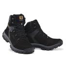 Bota Masculina Coturno Masculino de Couro Edge Segurança CA Cor Black