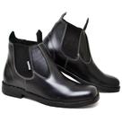 Bota Masculina Couro Botina Masculina Chelsea Confortável