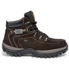 Bota Masculina Couro Legítimo Botina Confortável Resistente Trilha