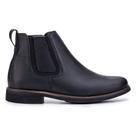 Bota Masculina Couro Palmilha em Gel Sola Borracha Toda Forrada em Couro