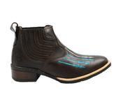 Bota Masculina Couro Texana Bico Quadrado Flecha Bota Masculina Couro Texana Bico Quadrado Flecha