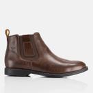 Bota Masculina De Couro Cano Curto Confortável Modelo Chelsea Festa Show Festa De Peão Dia a Dia
