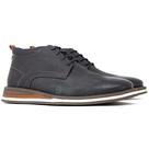 Bota Masculina Democrata Metropolitan Type Casual Couro Cadarço Conforto