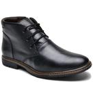 Bota Masculina em Couro Legitimo Cor Preto 1005