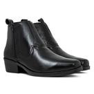Bota Masculina Ferracini 24h Casual New Country Couro Clássica Com Zíper Bota Masculina Ferracini 24h Casual New Country Couro Clássica Com Zíper