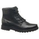 Bota Masculina Jungle Plus Size Couro Preto Pegada 581058-01